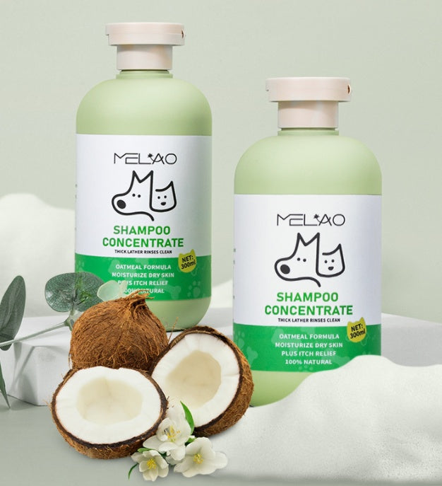 Champú de baño de avena suave para mascotas Hair Care