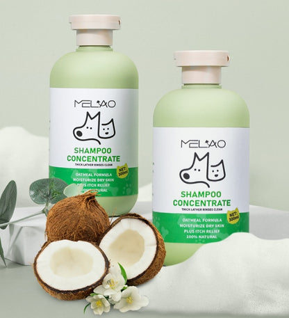 Champú de baño de avena suave para mascotas Hair Care