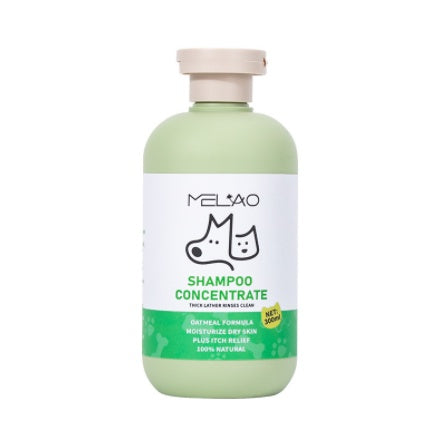 Champú de baño de avena suave para mascotas Hair Care