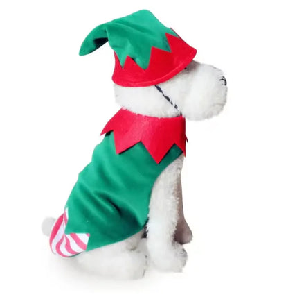 Christmas old man dog clothes