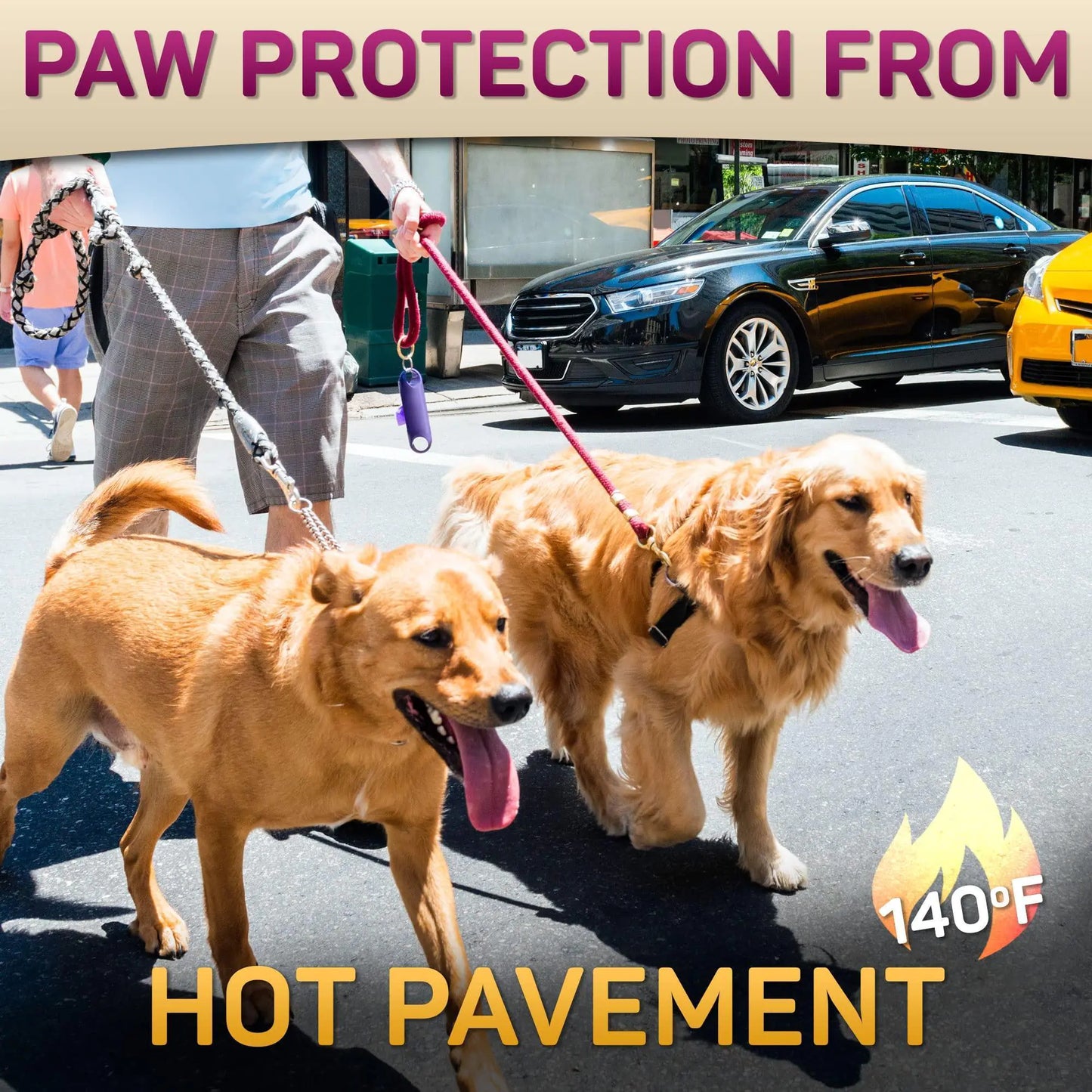 Natural Dog/Cat Paw Balm Dog Paw Protection for Hot Pavement Dog Paw Wax 2 oz