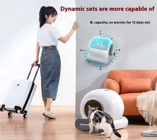 Automatic Litter Box Cat Toilet Pooper Scooper