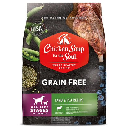 Chicken Soup For The Soul Grain-Free Dry All Stages Dog Food Lamb & Pea Recipe