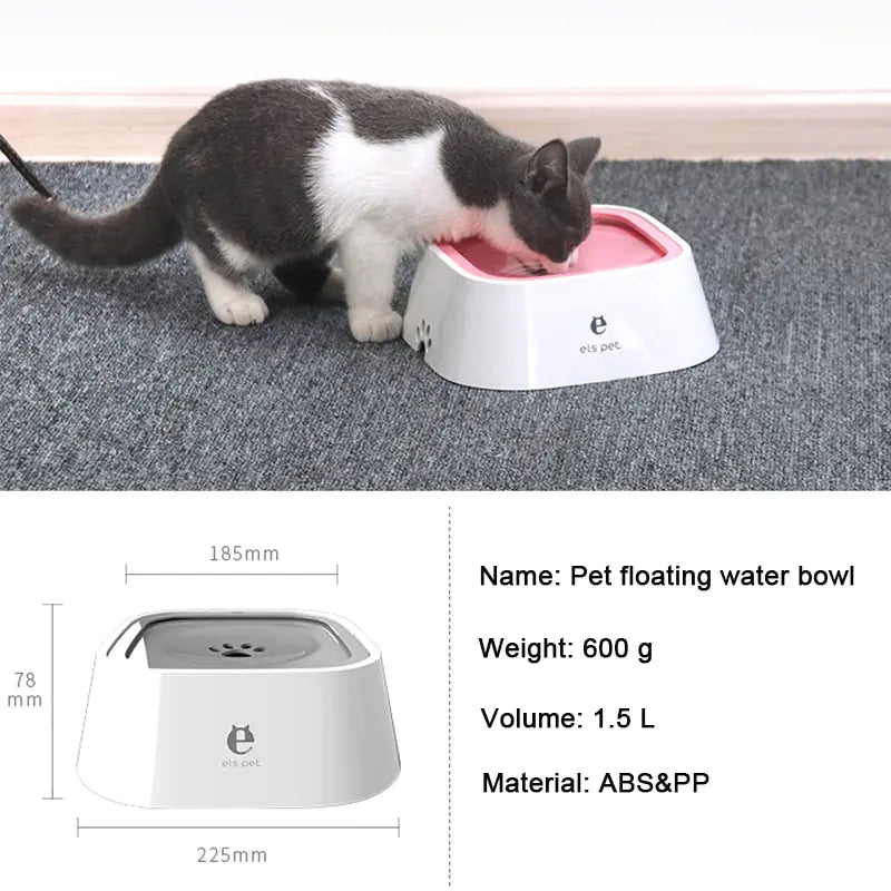 Pet Hydration Station: Anti-Splash Water Bowl