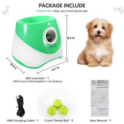 PoochPlay Automatic Tennis Ball Thrower