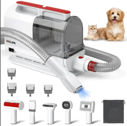 All-In-One Quiet Pet Grooming Vacuum Kit