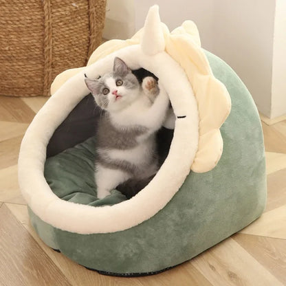 Sweet Cat Bed Warm Pet Basket (Code: 125)