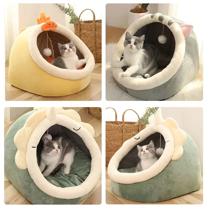 Sweet Cat Bed Warm Pet Basket (Code: 125)