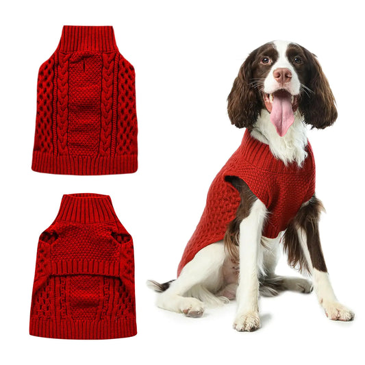 CozyPet Classic Knit Sweater