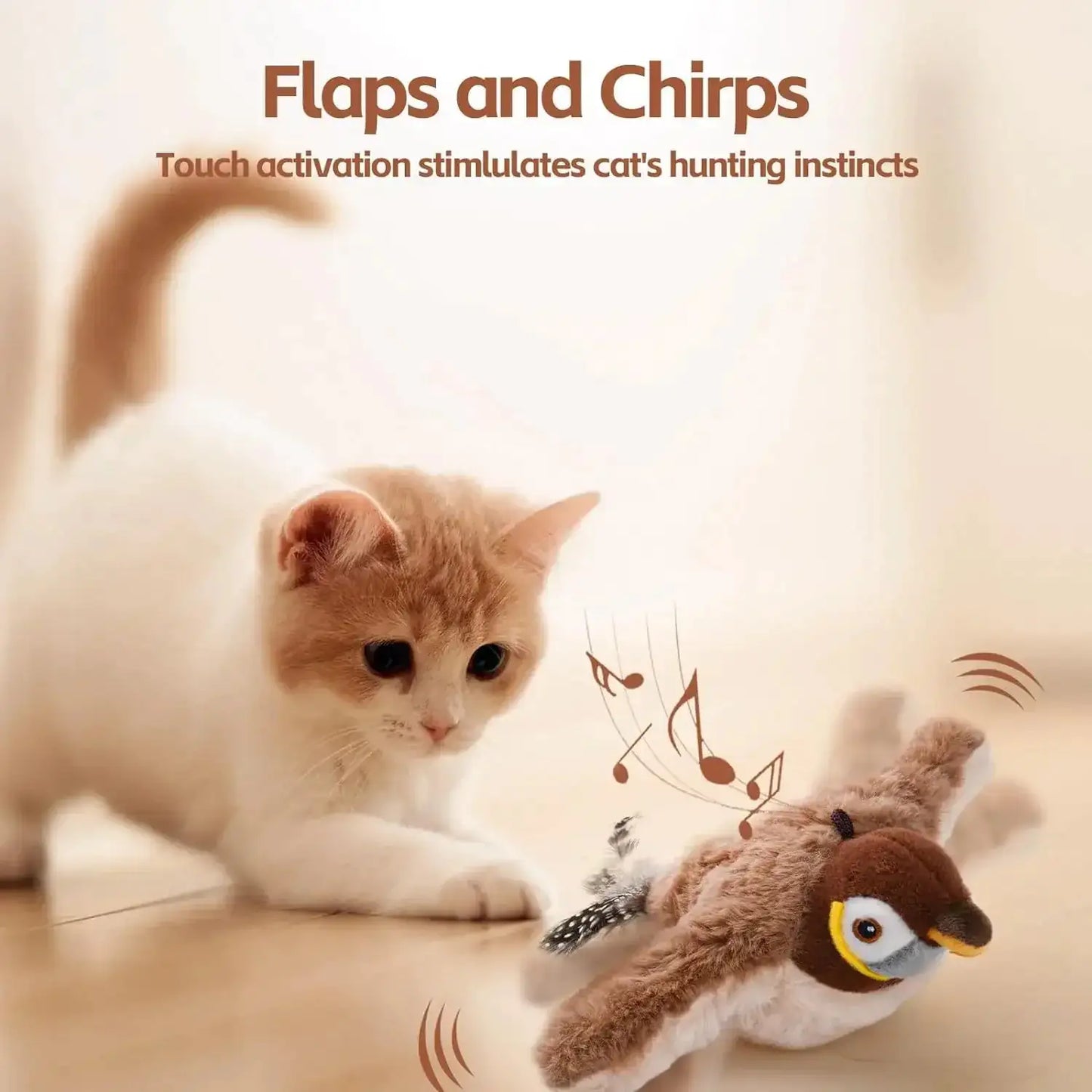 Interactive Cat Toys, Bird