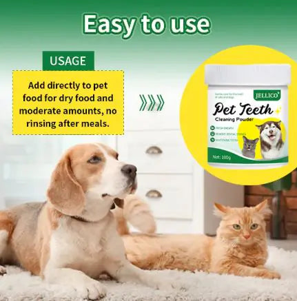 Oral Pet Teeth Cleaning Powder