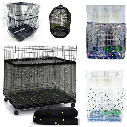 Adjustable Bird Cage Net Cover