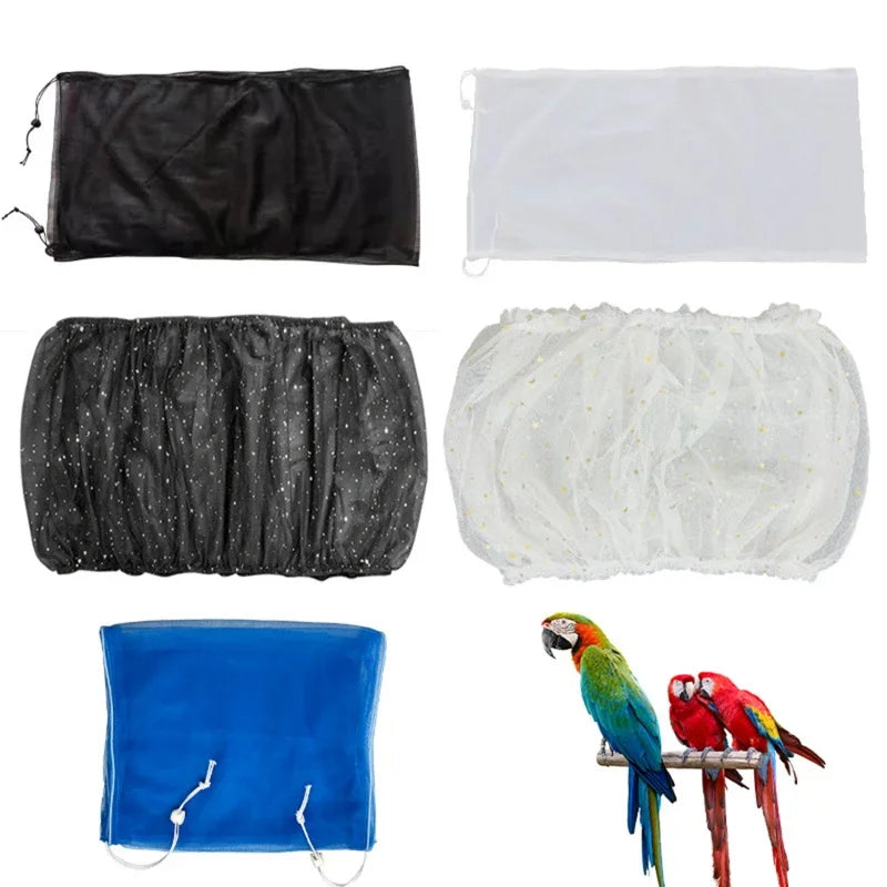 Adjustable Bird Cage Net Cover