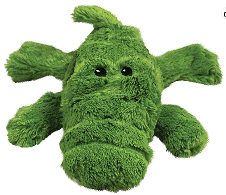 KONG Cozie Ali the Alligator & Funny Monkey Dog Toy