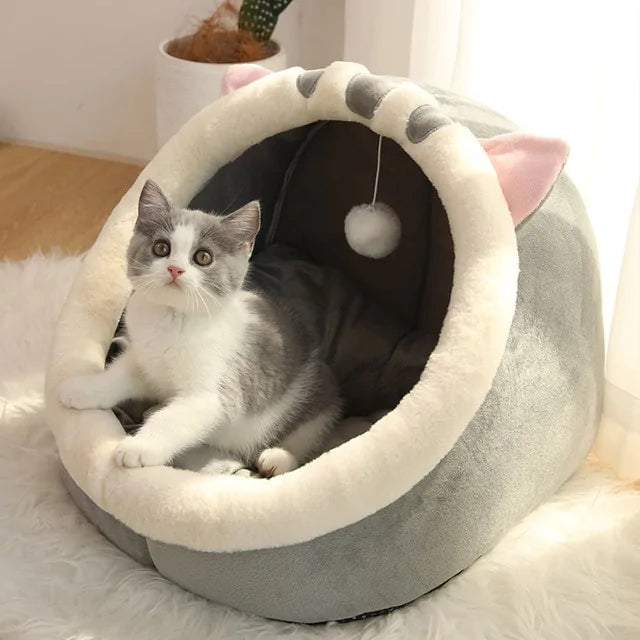 Sweet Cat Bed Warm Pet Basket (Code: 125)