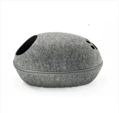 Removable Eggshell Cat Bed