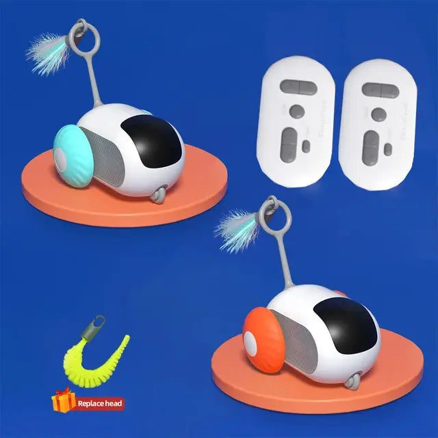 Smart Cat Toy Automatic Remote Controlled Car ( Code: 136 )