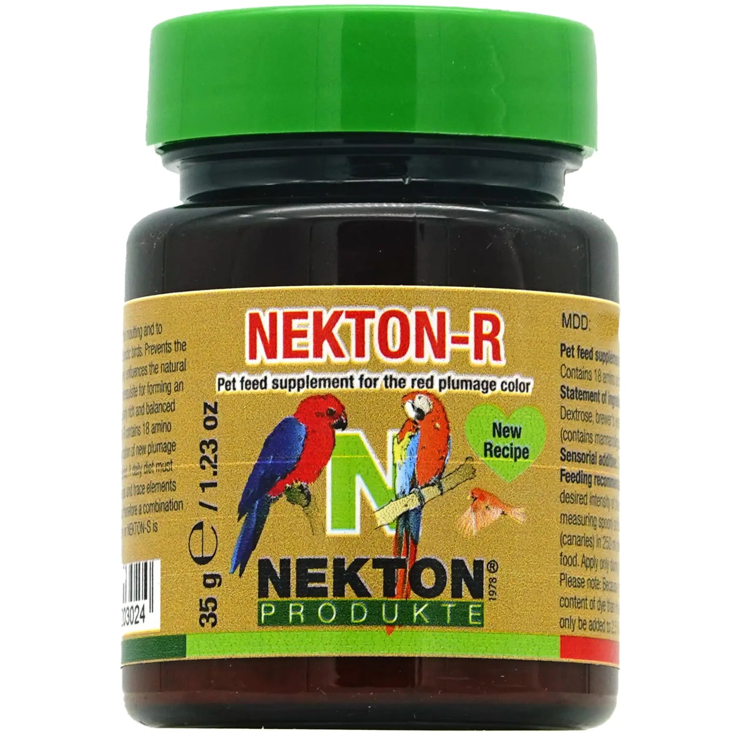 Nekton-R Enhances Red Color in Birds 35gm