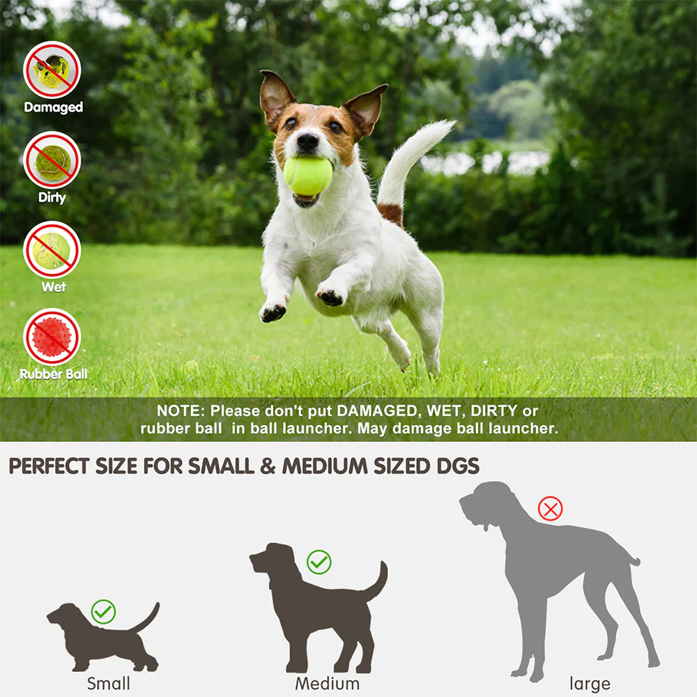 PoochPlay Automatic Tennis Ball Thrower