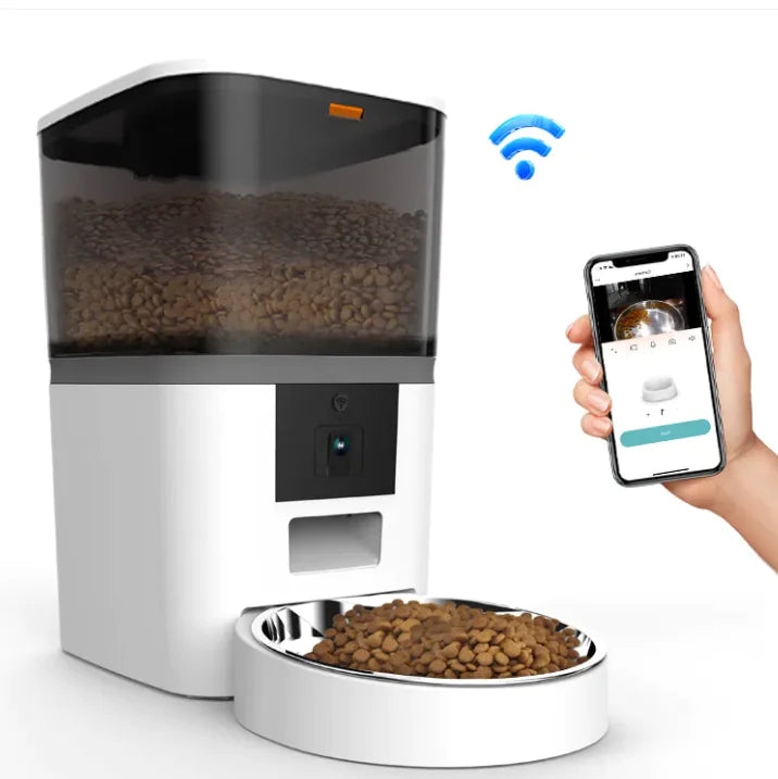 Smart Pet Feeder with Camera