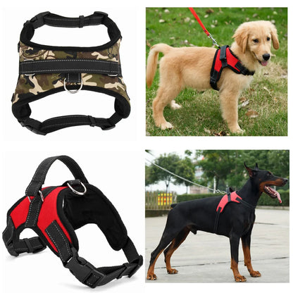 Dog Pet Harness Collar Adjustable