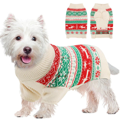 Festive Fido Turtleneck Sweater