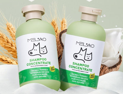 Champú de baño de avena suave para mascotas Hair Care