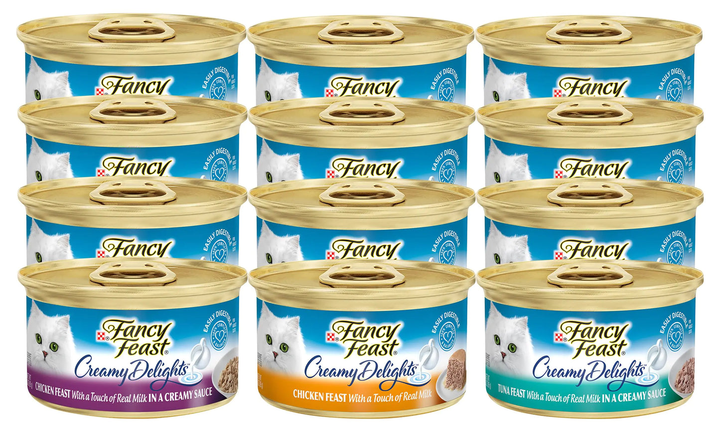 PURINA Fancy Feast Creamy Delights 12-Pack