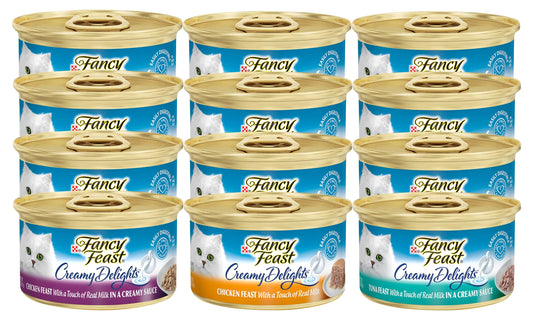 PURINA Fancy Feast Creamy Delights 12-Pack