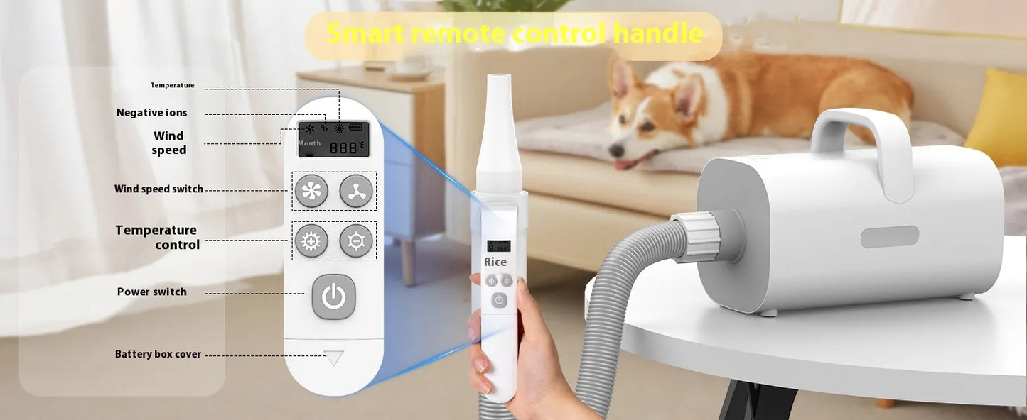 Smart Negative Ion Pet Hair Dryer ( Code: 130 )