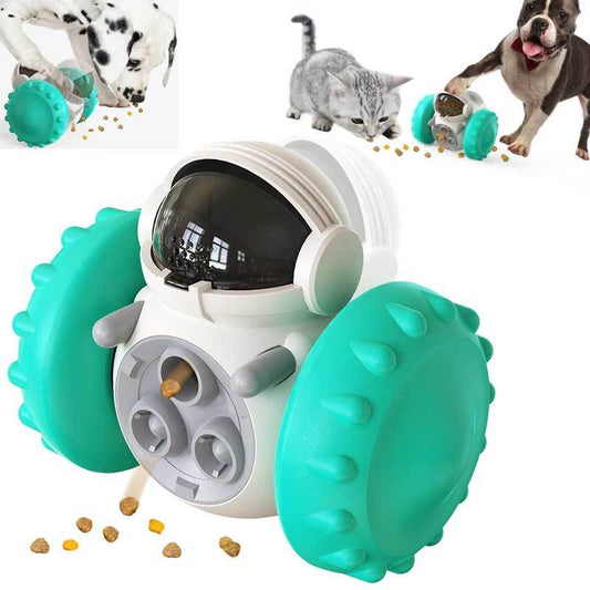 Juguetes para gatos y perros, comida lenta, interactivos, equilibrio, coche, multifuncionales, divertidos y de desarrollo.