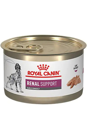 Royal Canin Veterinary Diet Canine Renal Support Early Consult Loaf in Sauce Wet Dog Food 5.2 oz.