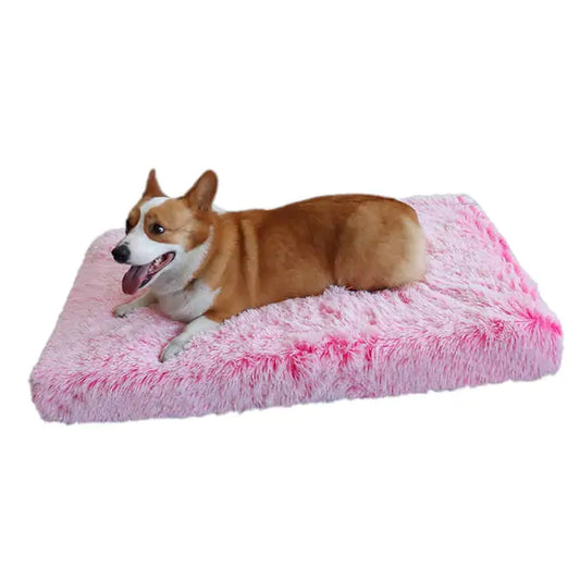 Cama lavable de felpa para perros