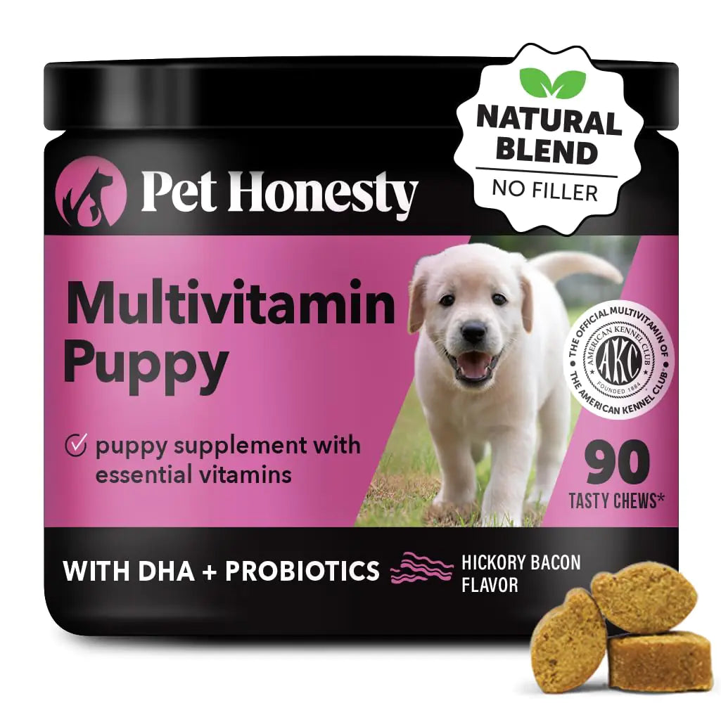 Pet Honesty-Puppy Growth Essentials Chewable Treats - Probiotic & Omega Rich