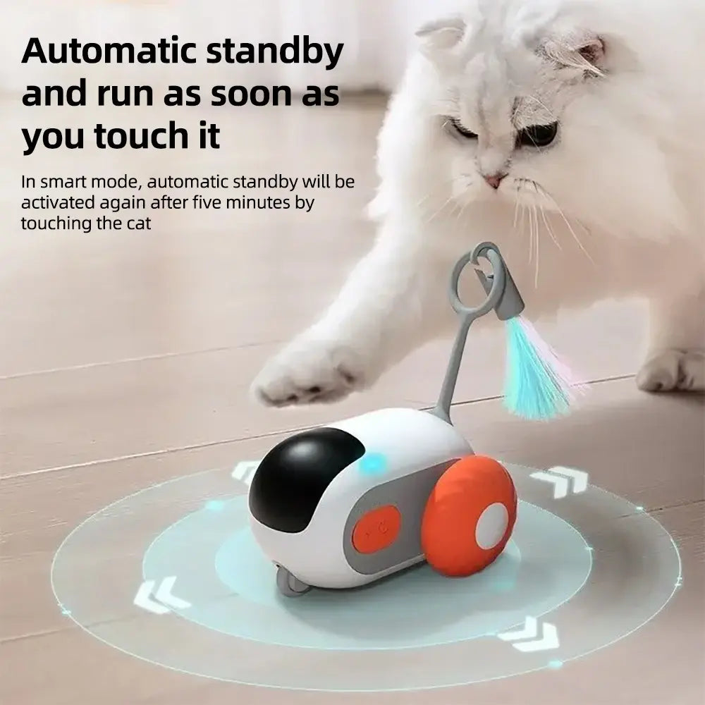 Smart Cat Toy Automatic Remote Controlled Car ( Code: 136 )