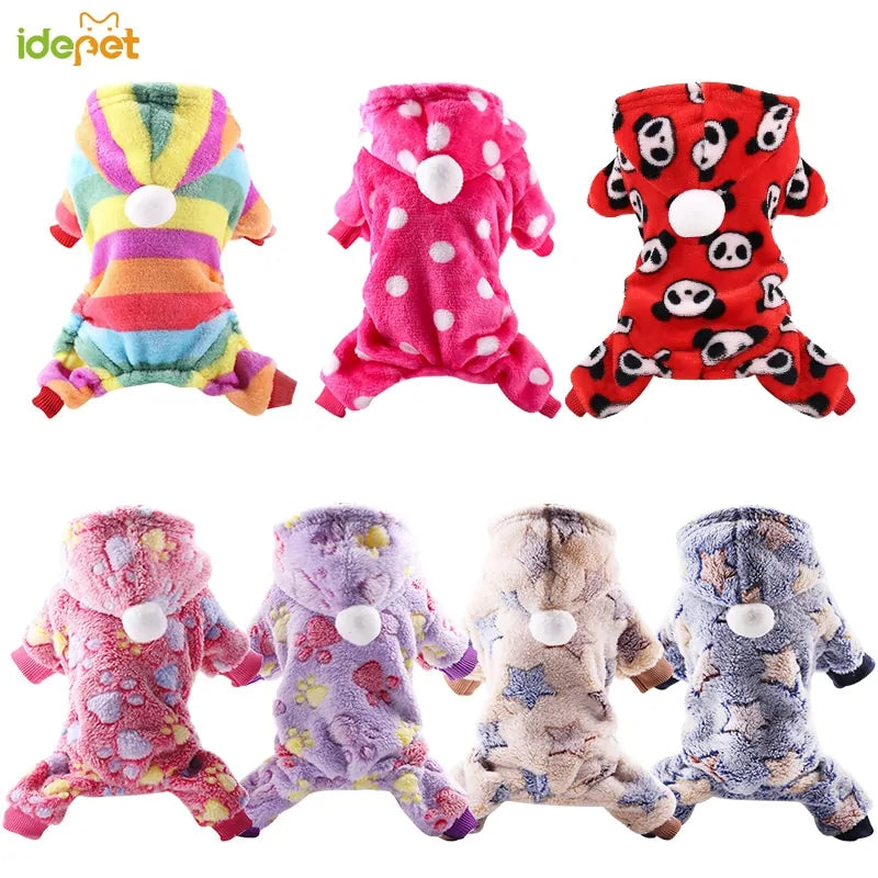 Dog Clothes Pajamas Fleece ( Buy 2 Get 2 Free)