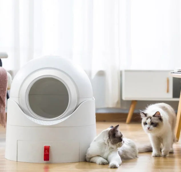 Full Closed Semi Smart Cat Toilet