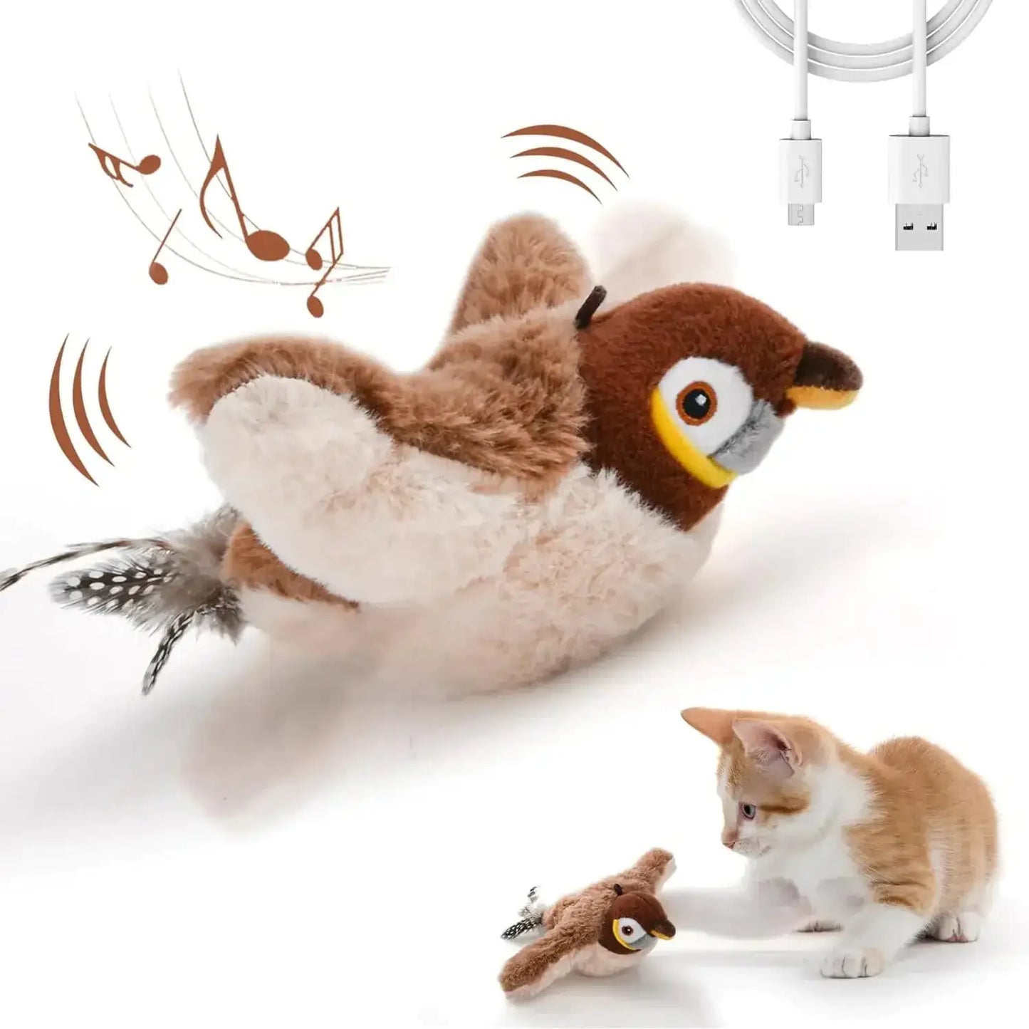 Interactive Cat Toys, Bird