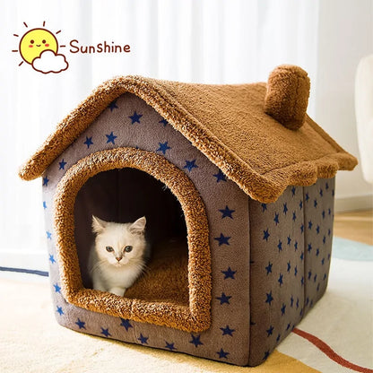 Foldable Deep Sleep Pet House