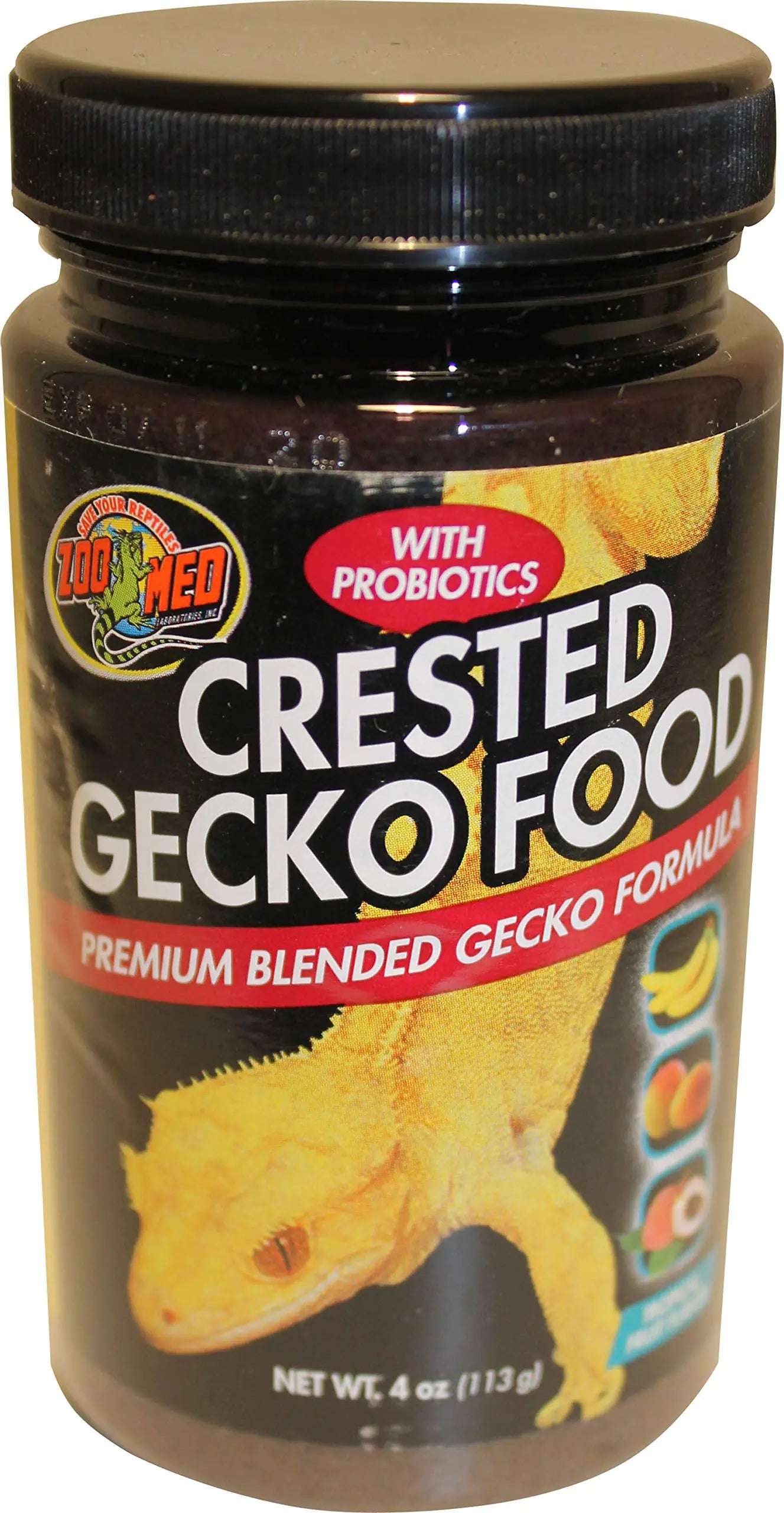 Zoo Med Crested Gecko Food - Tropical Fruit Flavor 4 oz (113 g)