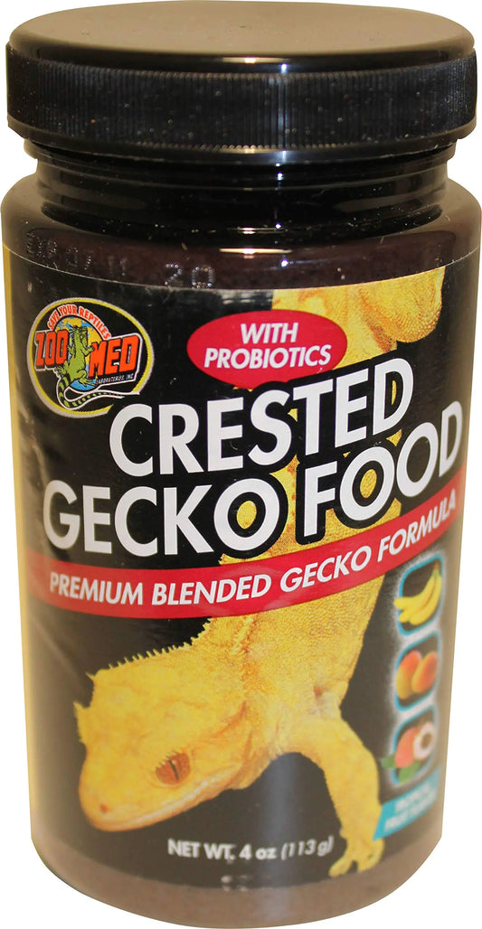 Zoo Med Crested Gecko Food - Tropischer Fruchtgeschmack 4 oz (113 g)