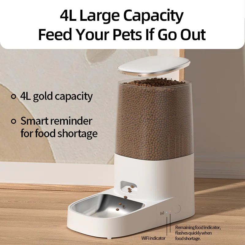 Rojeco 4L Automatic Pet Feeder