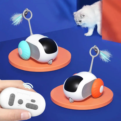 Smart Cat Toy Automatic Remote Controlled Car ( Code: 136 )