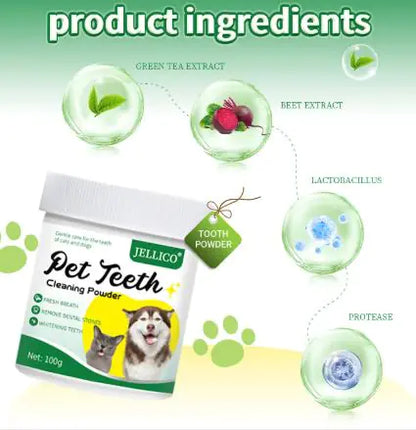 Oral Pet Teeth Cleaning Powder