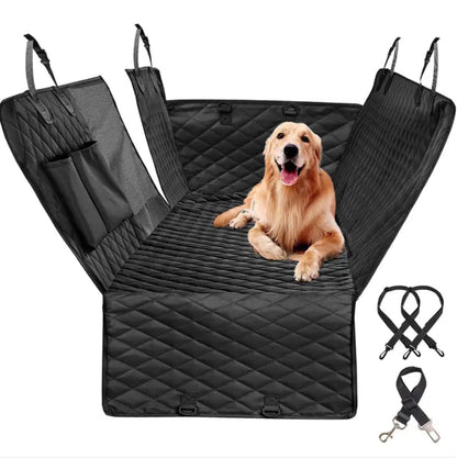 Pet Travel Rear Seat Cushion with Dog Toilet