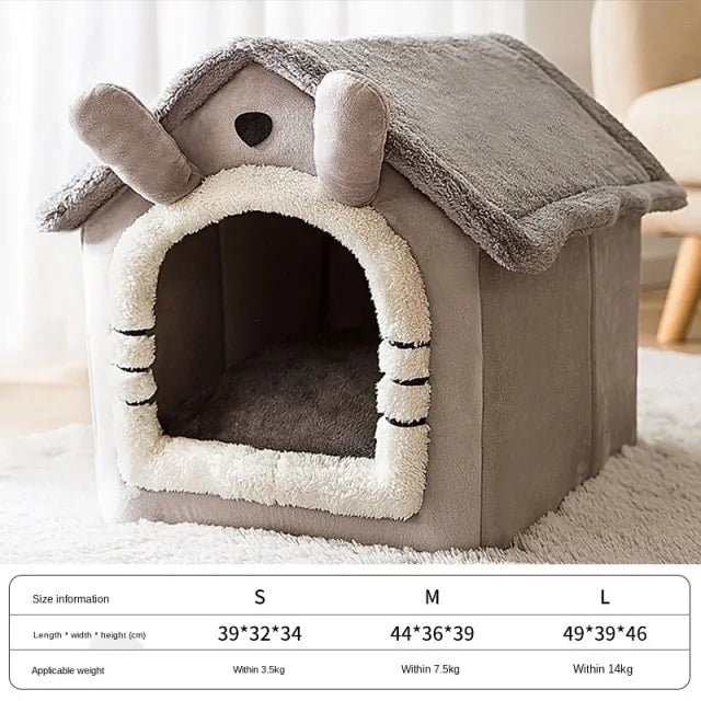 Foldable Deep Sleep Pet House