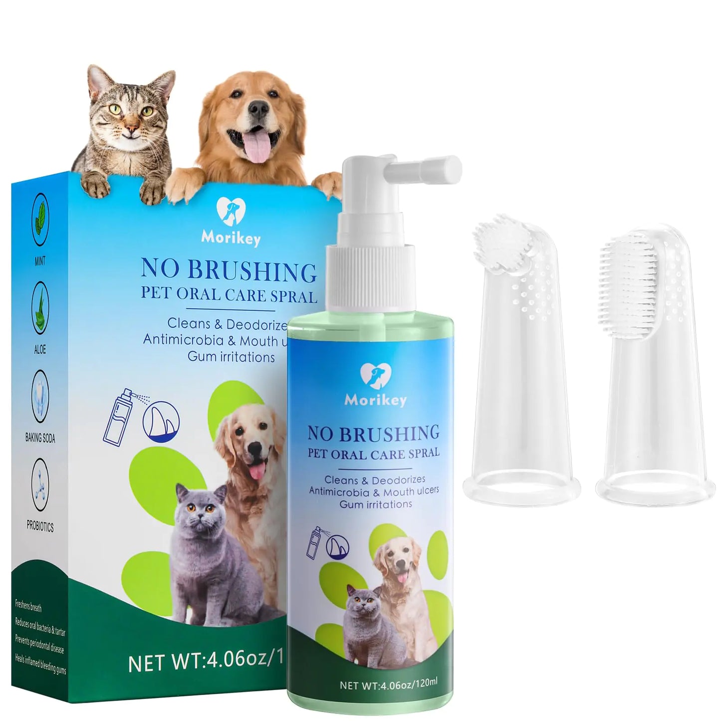 DentalFresh Oral Care Spray for Dogs & Cats