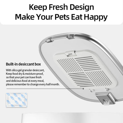 Rojeco 4L Automatic Pet Feeder