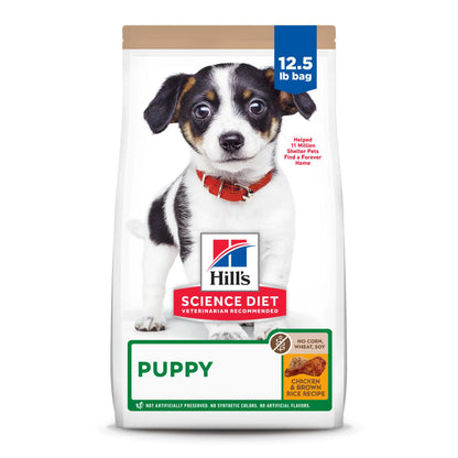 Hills Science Diet No Corn Wheat or Soy Chicken Dry Puppy Food 12.5 lbs.