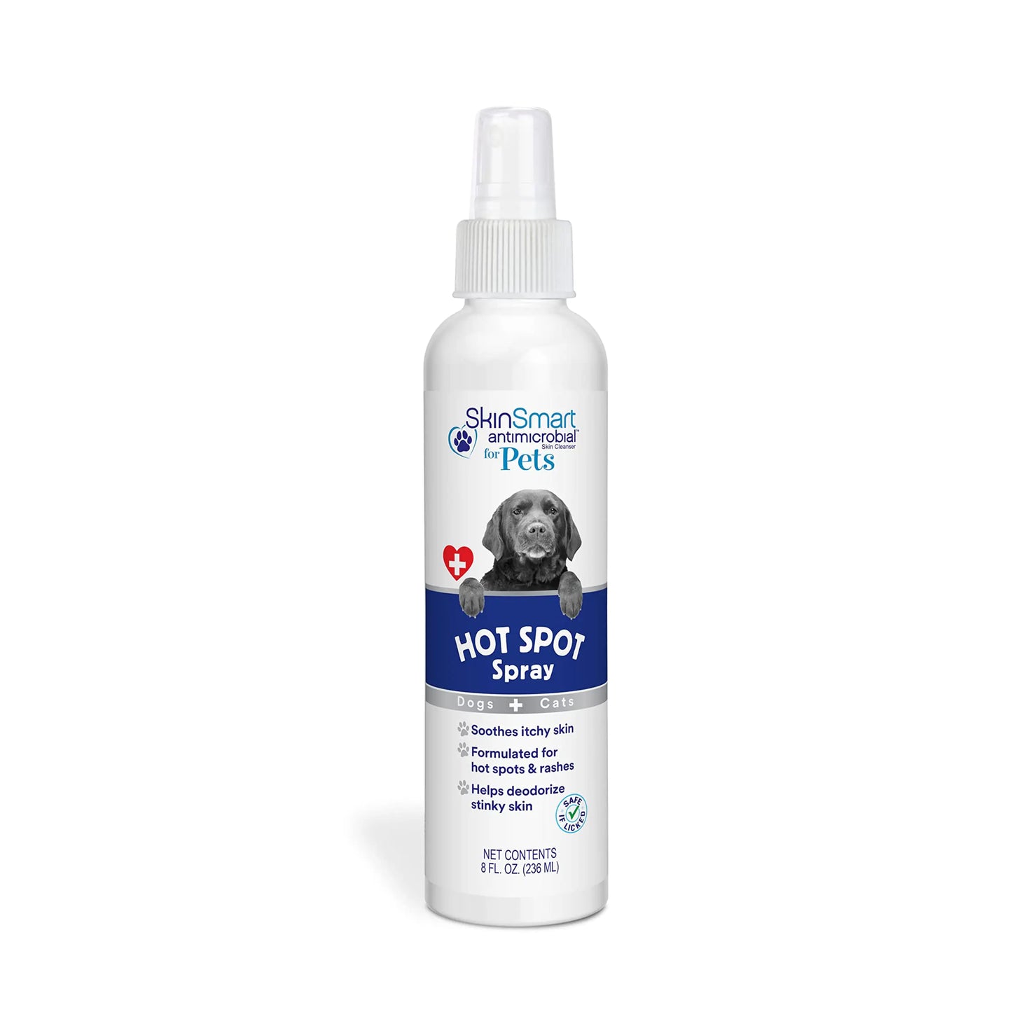 PetClear Skin Soothing Spray for Dogs & Cats | Hot Spot Relief, 8oz